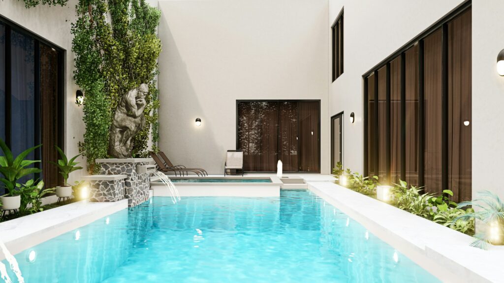 fiberglass pool